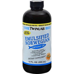 Twinlab Mint Cod Liver Oil 12Oz (Pb)