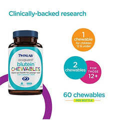 Twinlab Ocuguard Blutein Chewable Tab 60